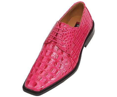 pink formal shoes for men.